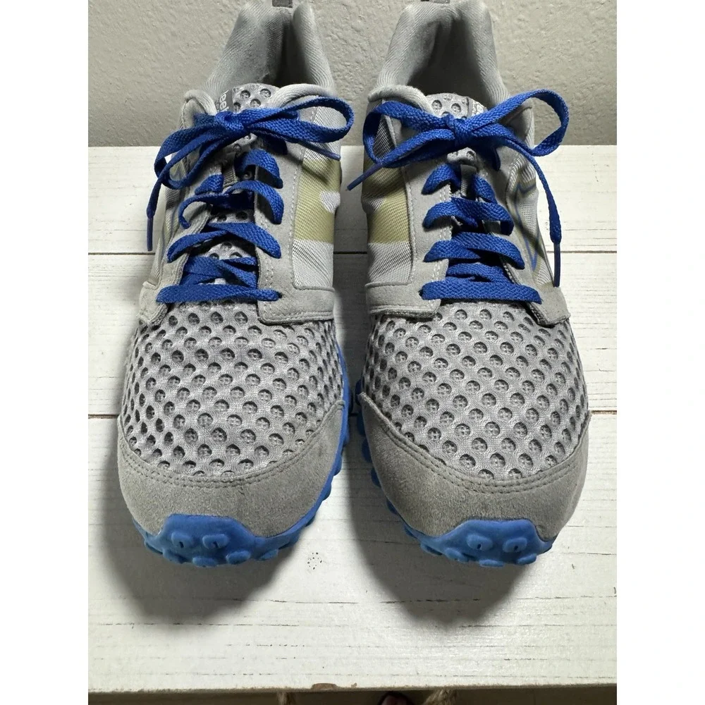 Reebok Men's RealFlex Strength Transition Training Shoes Gray Royal Blue Size 11